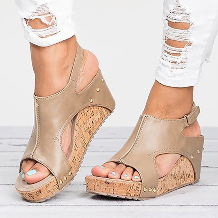 sandales romaines pour femmes avec bouche de poisson
