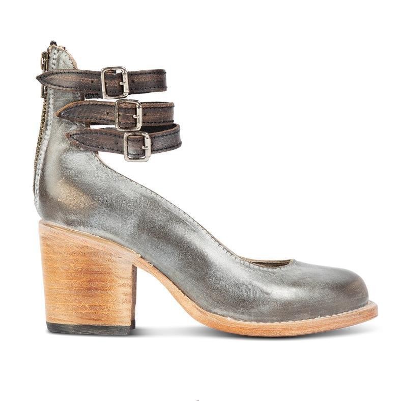 Escarpins à talons hauts pour femme à imprimé serpent et triple bride